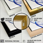 Designart Momentary Spirit Schwarz-Weiß Abstrakt II Abstraktes Gemälde Rahmen Galeriewand Set mit 3 Teilen für die Heimdekoration