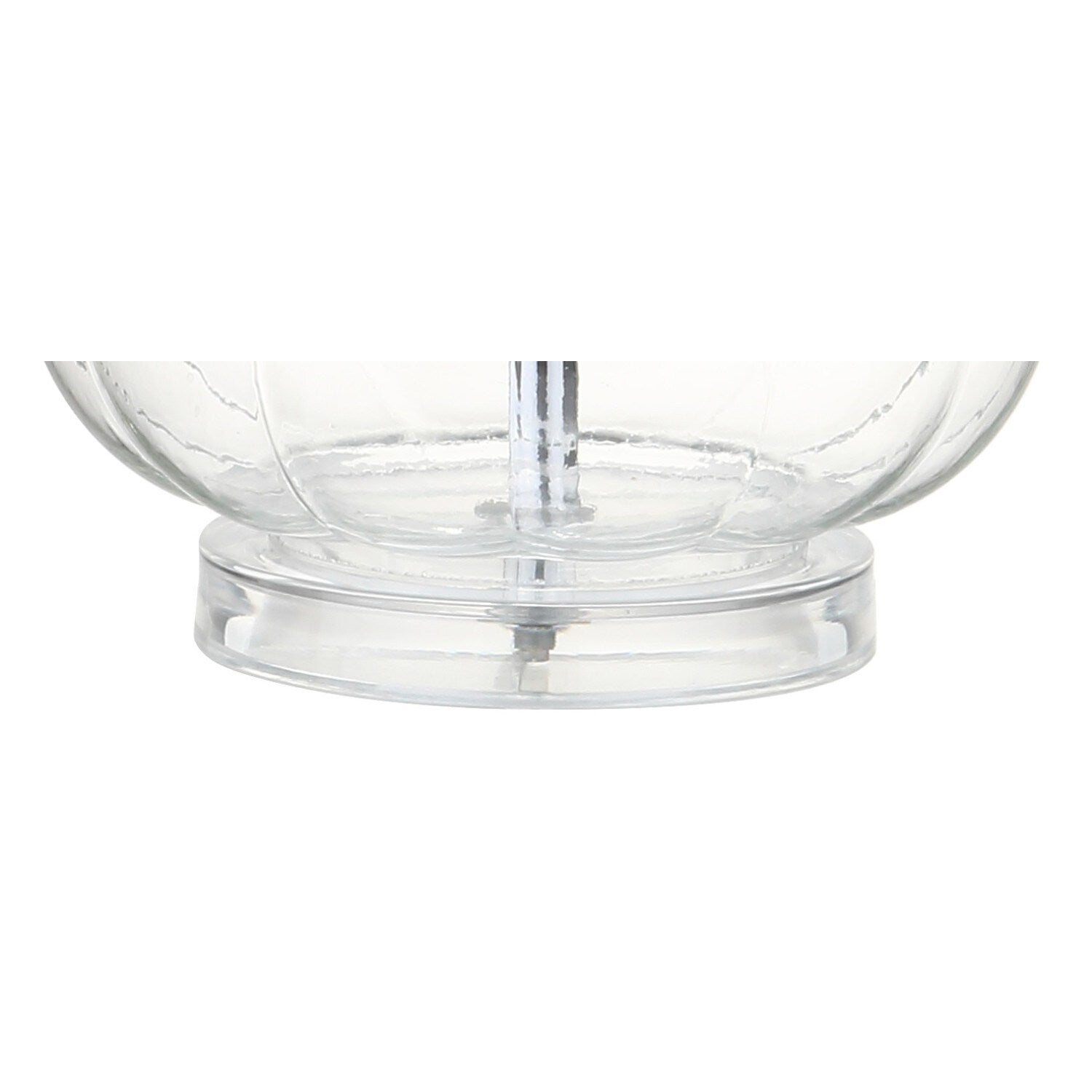 Diamante 28,5 Glas-Tischleuchte in Tropfenform mit LED-Beleuchtung, Rosa (2er-Set) von JONATHAN Y