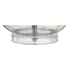 Diamante 28,5 Glas-Tischleuchte in Tropfenform mit LED-Beleuchtung, Rosa (2er-Set) von JONATHAN Y