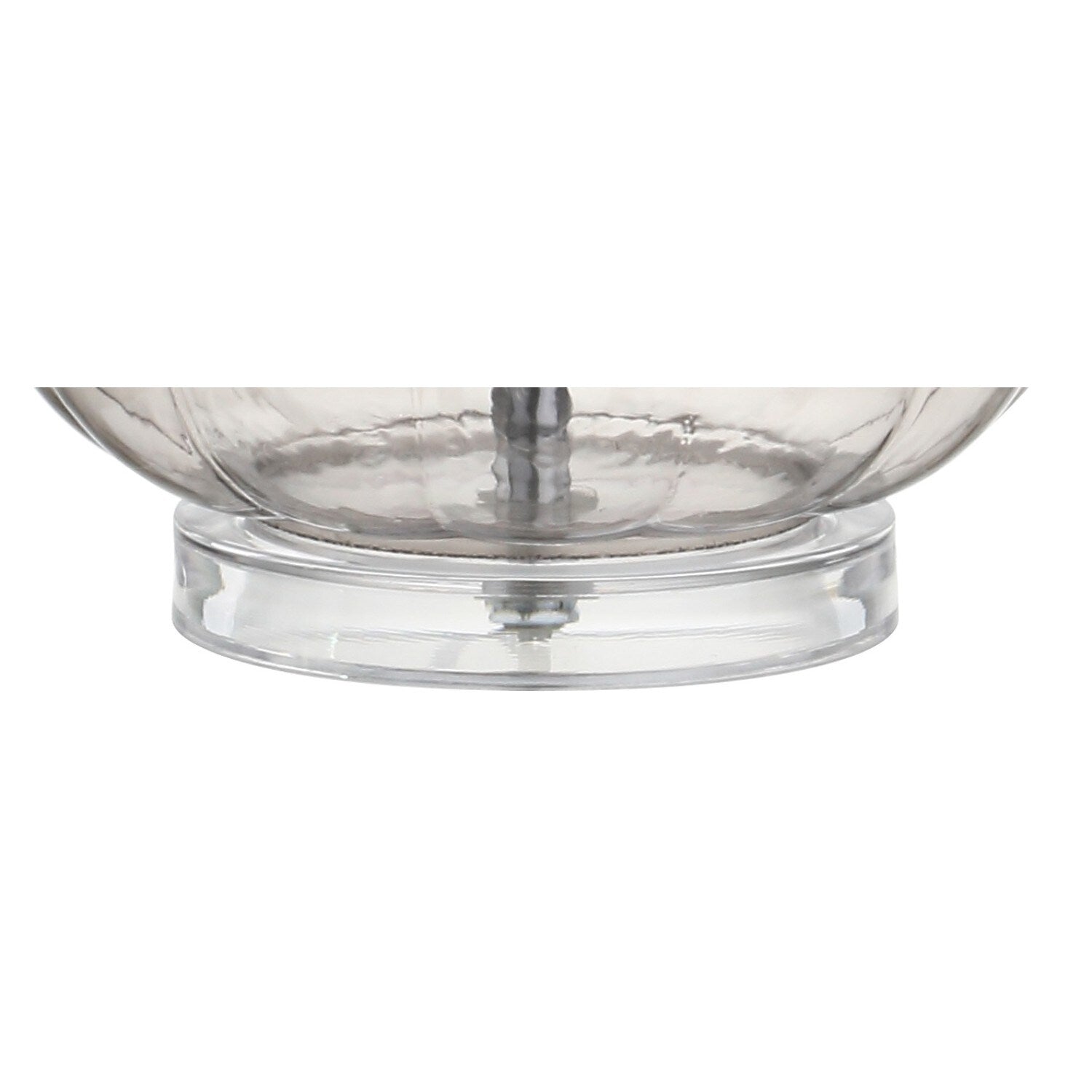 Diamante 28,5 Glas-Tischleuchte in Tropfenform mit LED-Beleuchtung, Rosa (2er-Set) von JONATHAN Y