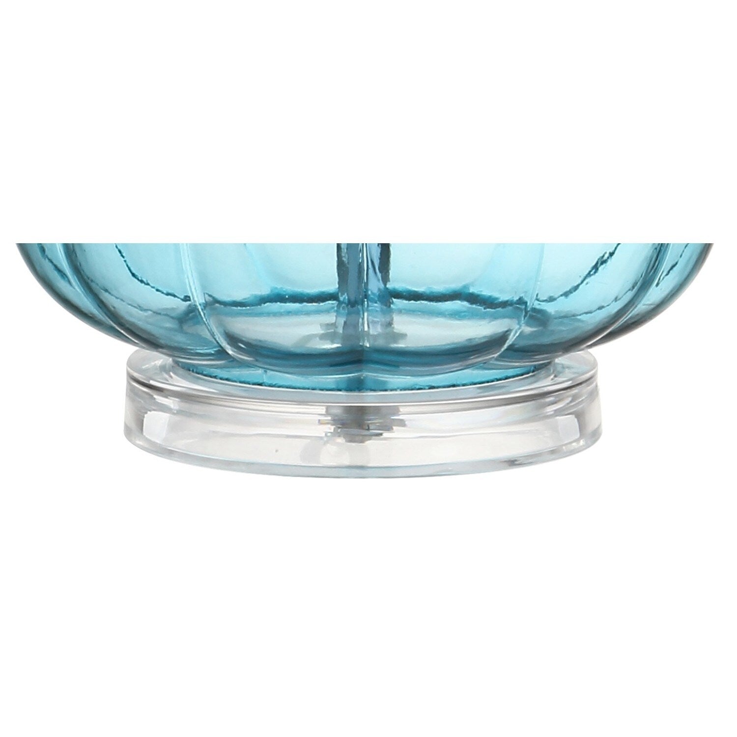 Diamante 28,5 Glas-Tischleuchte in Tropfenform mit LED-Beleuchtung, Rosa (2er-Set) von JONATHAN Y