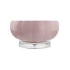 Diamante 28,5 Glas-Tischleuchte in Tropfenform mit LED-Beleuchtung, Rosa (2er-Set) von JONATHAN Y