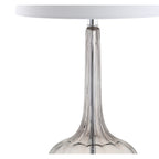 Diamante 28,5 Glas-Tischleuchte in Tropfenform mit LED-Beleuchtung, Rosa (2er-Set) von JONATHAN Y