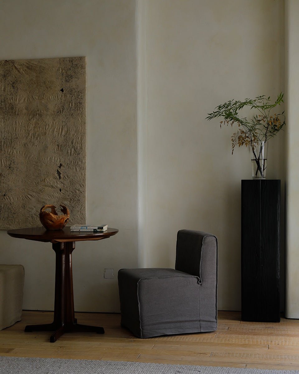 Castor Slipcover Sofa Chair