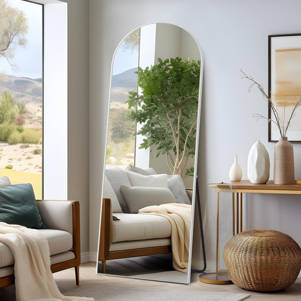 Dovelina Bogenförmiger Ganzkörper-Wandspiegel Standspiegel