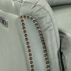 Eduardo Echtleder-Sessel mit elektrischer Verstellung und USB-Anschluss, 2er-Set