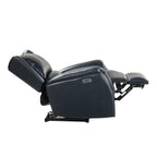 Eduardo Echtleder-Sessel mit elektrischer Verstellung und USB-Anschluss, 2er-Set