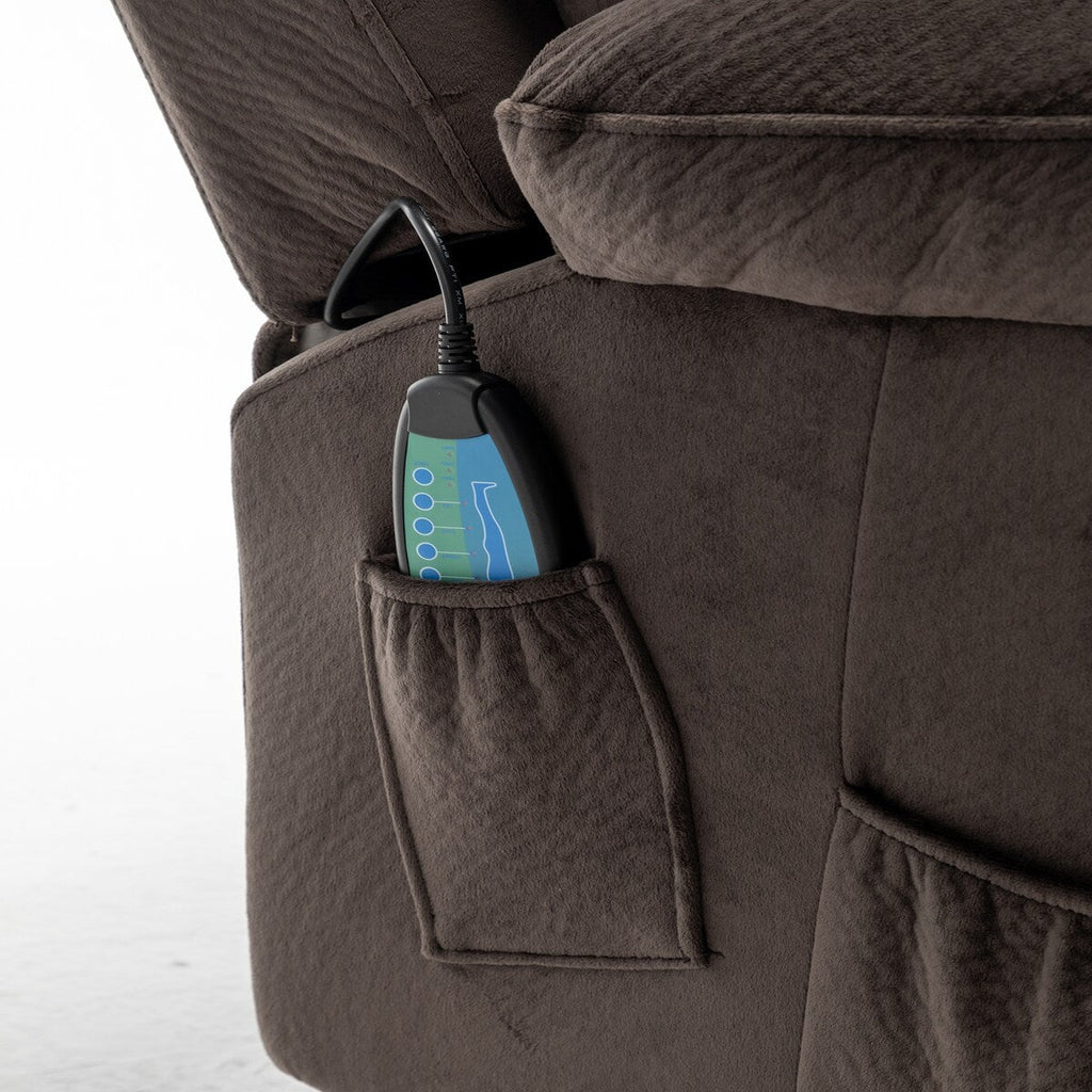 Elektrischer Aufstehsessel mit Massage- und Heizfunktion