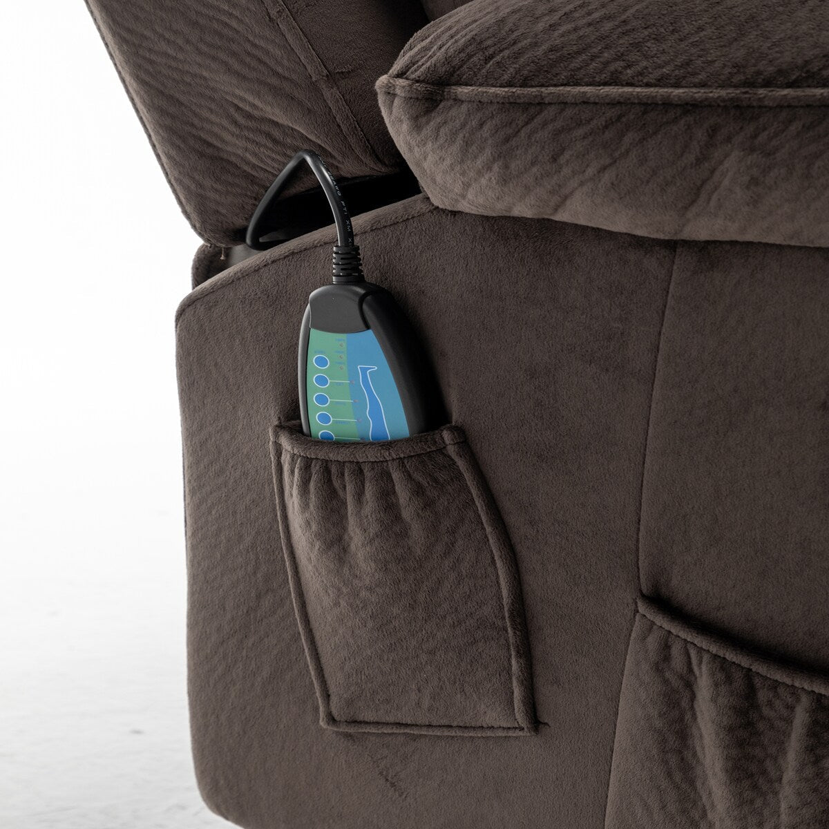 Elektrischer Aufstehsessel mit Massage- und Heizfunktion