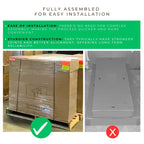 Eliza 72'' freistehender Waschtisch mit Doppelwaschbecken