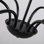 Klassischer französischer Mini-Kronleuchter mit sechs Leuchten und Kerzenbeleuchtung