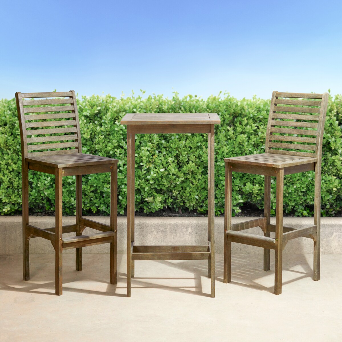 Emilio Bartisch- und Stuhl-Essgruppe aus Holz