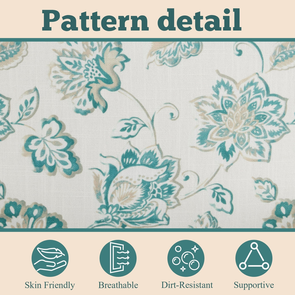 Erommy Moderner Akzentstuhl, Hochlehner-Sessel, gepolstertes Stoffsofa mit Knöpfen und Holzbeinen für das Wohnzimmer