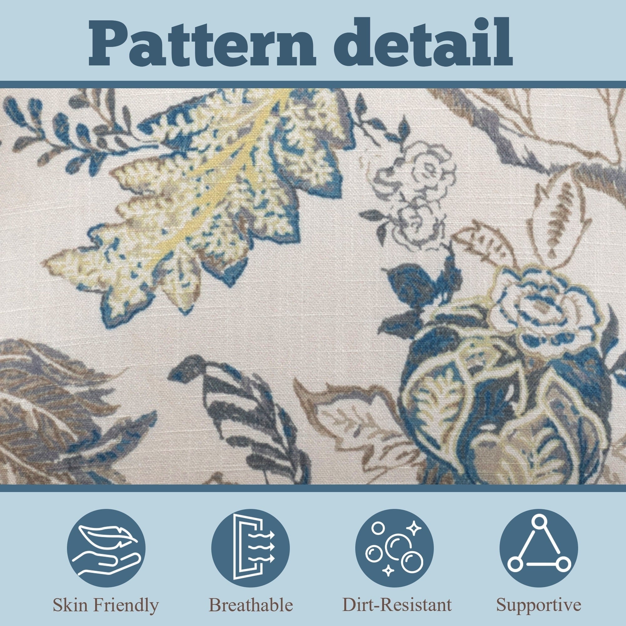 Erommy Moderner Akzentstuhl, Hochlehner-Sessel, gepolstertes Stoffsofa mit Knöpfen und Holzbeinen für das Wohnzimmer