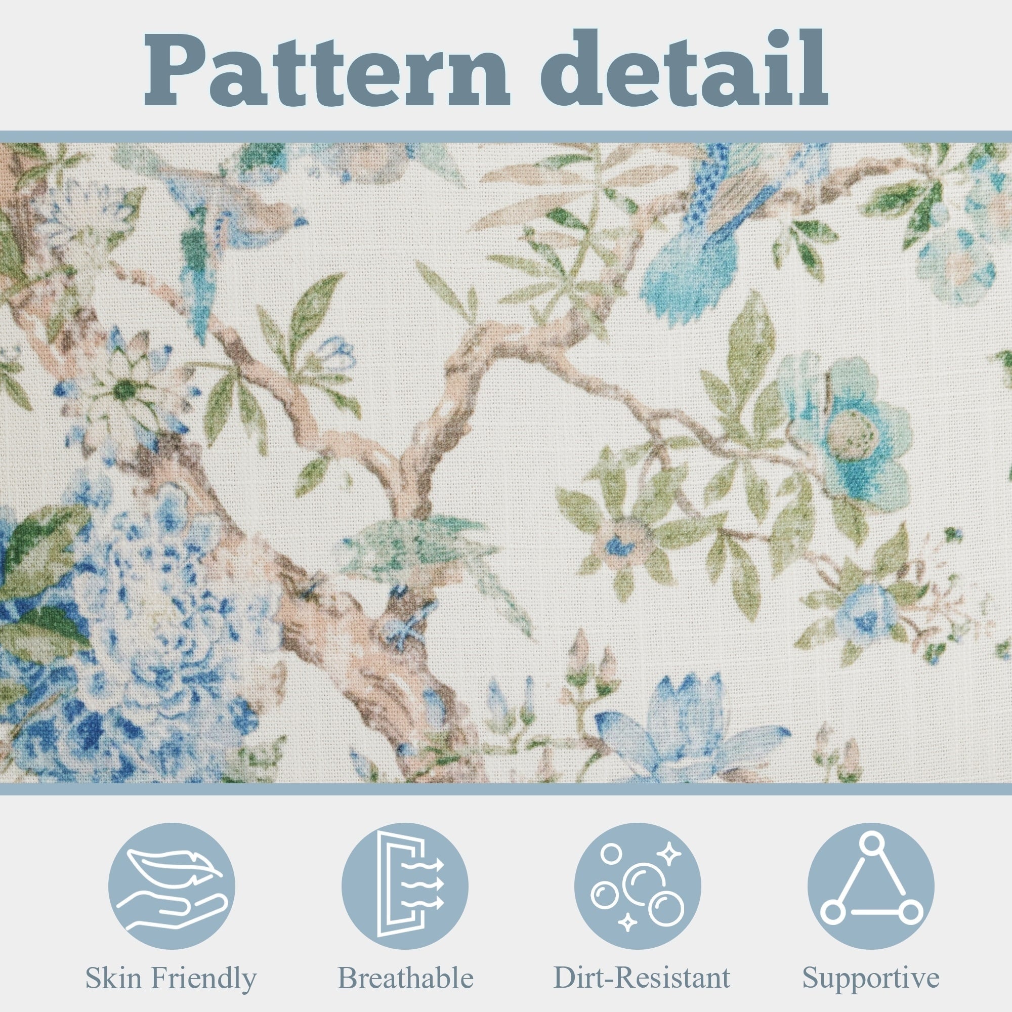 Erommy Moderner Akzentstuhl, Hochlehner-Sessel, gepolstertes Stoffsofa mit Knöpfen und Holzbeinen für das Wohnzimmer