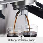 Espressomaschine mit Mahlwerk und 2,8-Liter-Wassertank