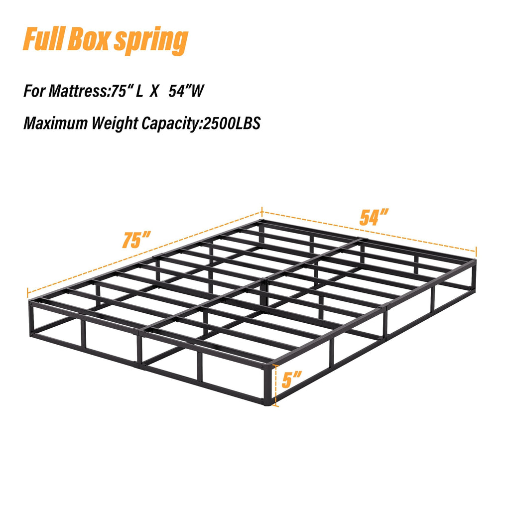 5-Zoll-Metallfeder mit niedrigem Profil, robuste Konstruktion mit grauer Abdeckung