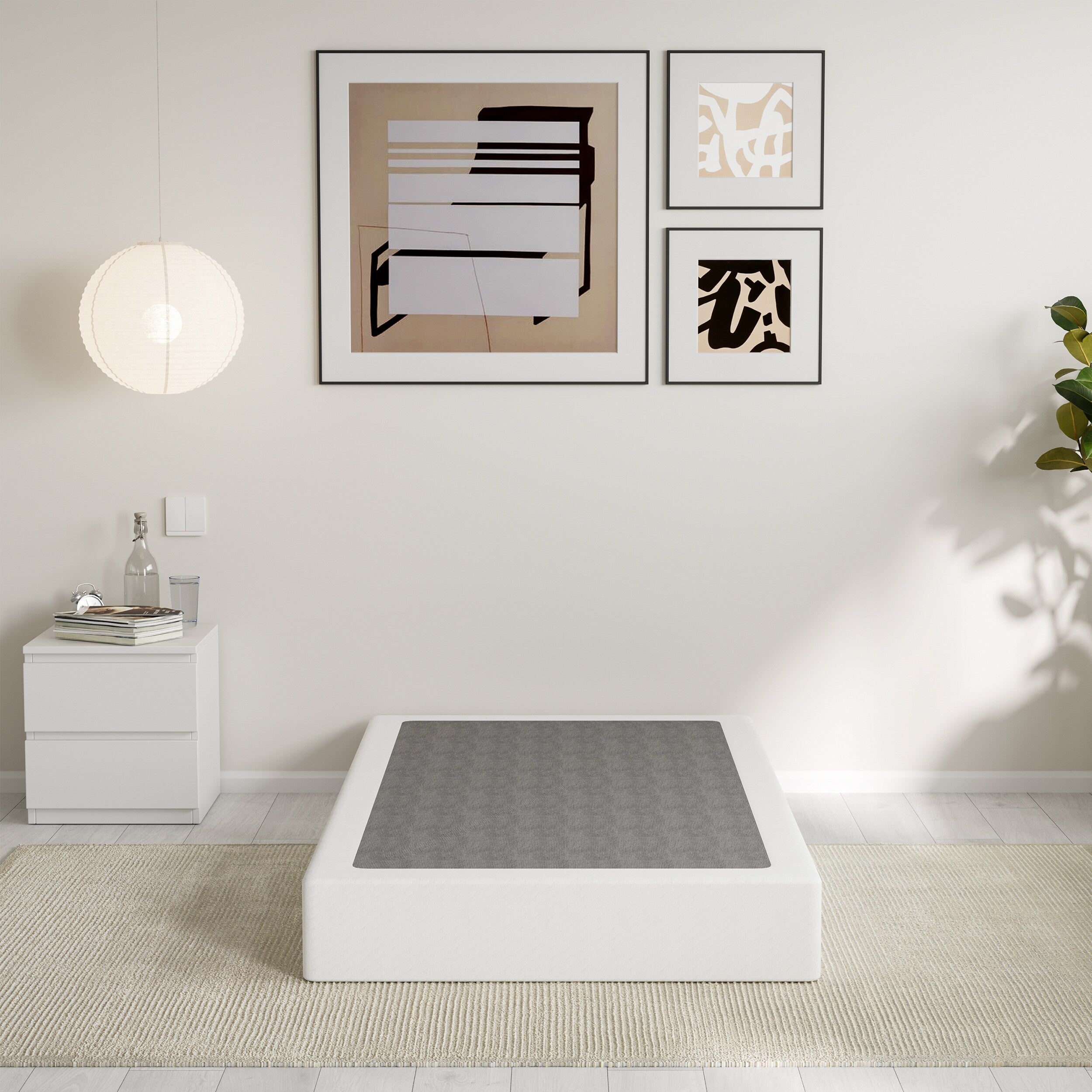 5-Zoll-Metallfeder mit niedrigem Profil, robuste Konstruktion mit grauer Abdeckung