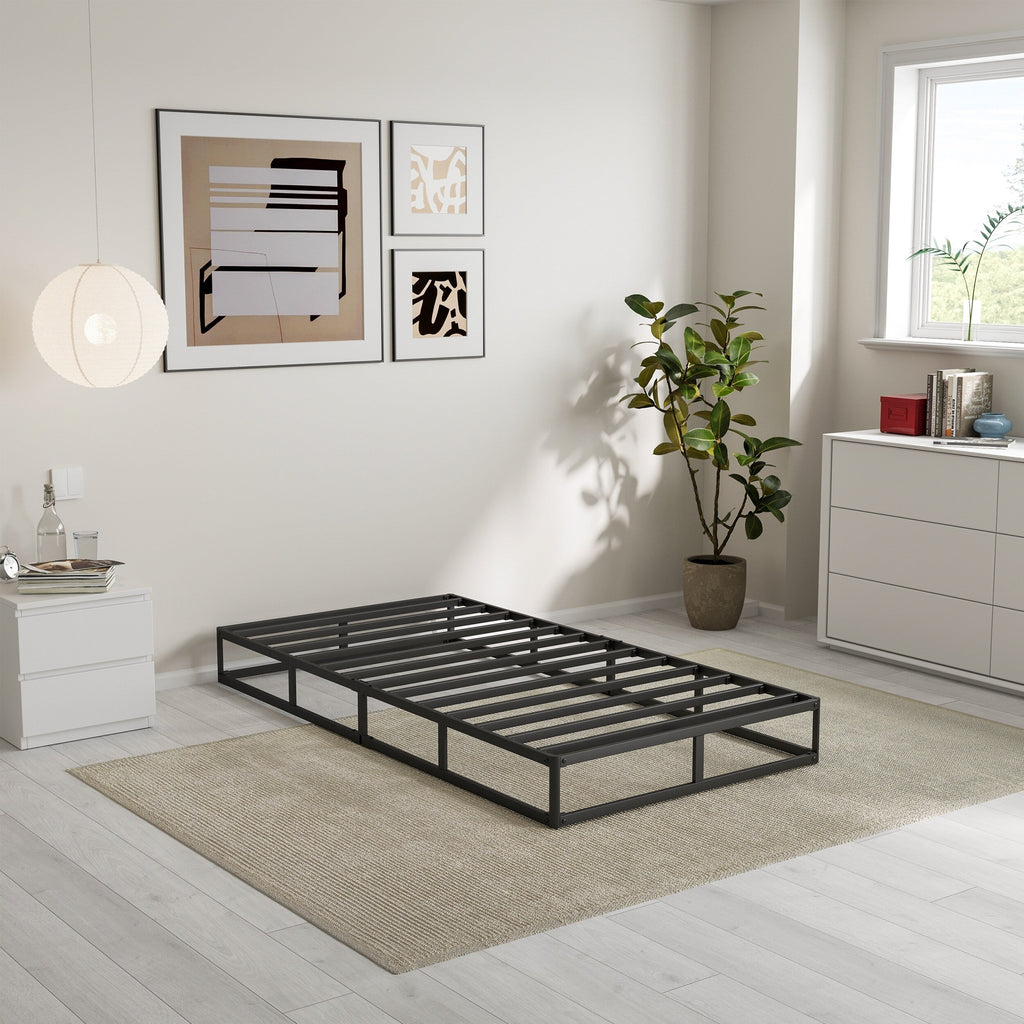 5-Zoll-Metallfeder mit niedrigem Profil, robuste Konstruktion mit grauer Abdeckung