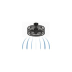 Fanimation Studio Collection Vintere Deckenventilator mit 4 Leuchten in gealterter Bronze