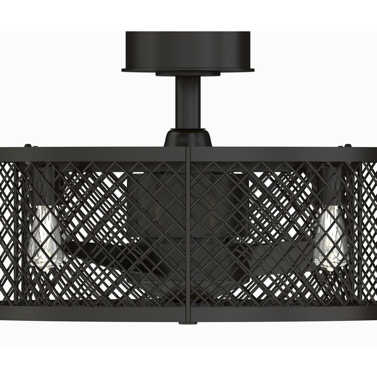 Fanimation Studio Collection Vintere Deckenventilator mit 4 Leuchten in gealterter Bronze