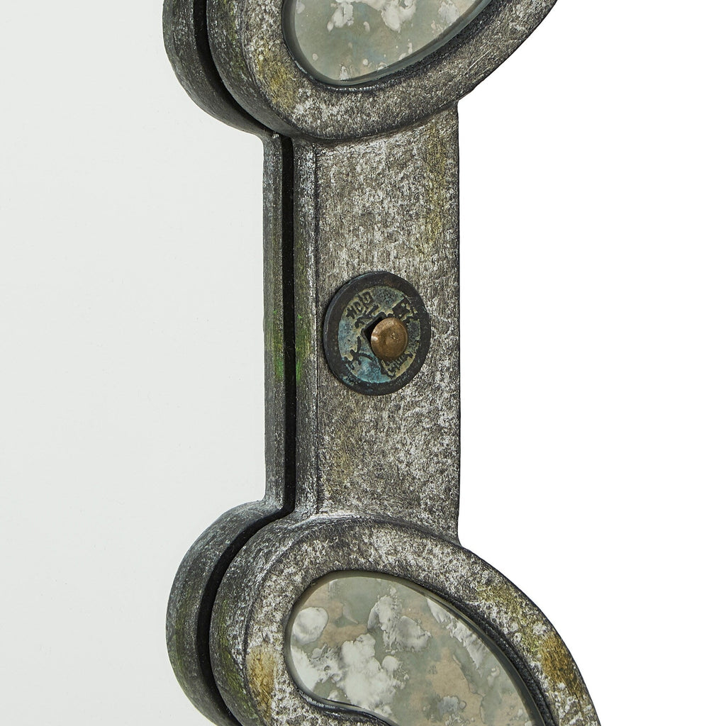 Fantina Wandspiegel mit antikem Silberrahmen von iNSPIRE Q Classic