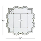Fantina Wandspiegel mit antikem Silberrahmen von iNSPIRE Q Classic