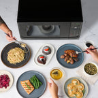 Farberware 1000-Watt 1,1 Kubikfuß (ca. 31 Liter) Mikrowellenherd für die Arbeitsplatte mit LED-Beleuchtung und Kindersicherung