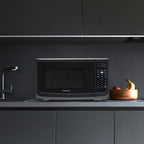 Farberware 1000-Watt 1,1 Kubikfuß (ca. 31 Liter) Mikrowellenherd für die Arbeitsplatte mit LED-Beleuchtung und Kindersicherung