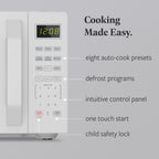 Farberware 700-Watt Kompakt-Mikrowelle für die Arbeitsplatte