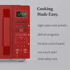 Farberware 700-Watt Kompakt-Mikrowelle für die Arbeitsplatte