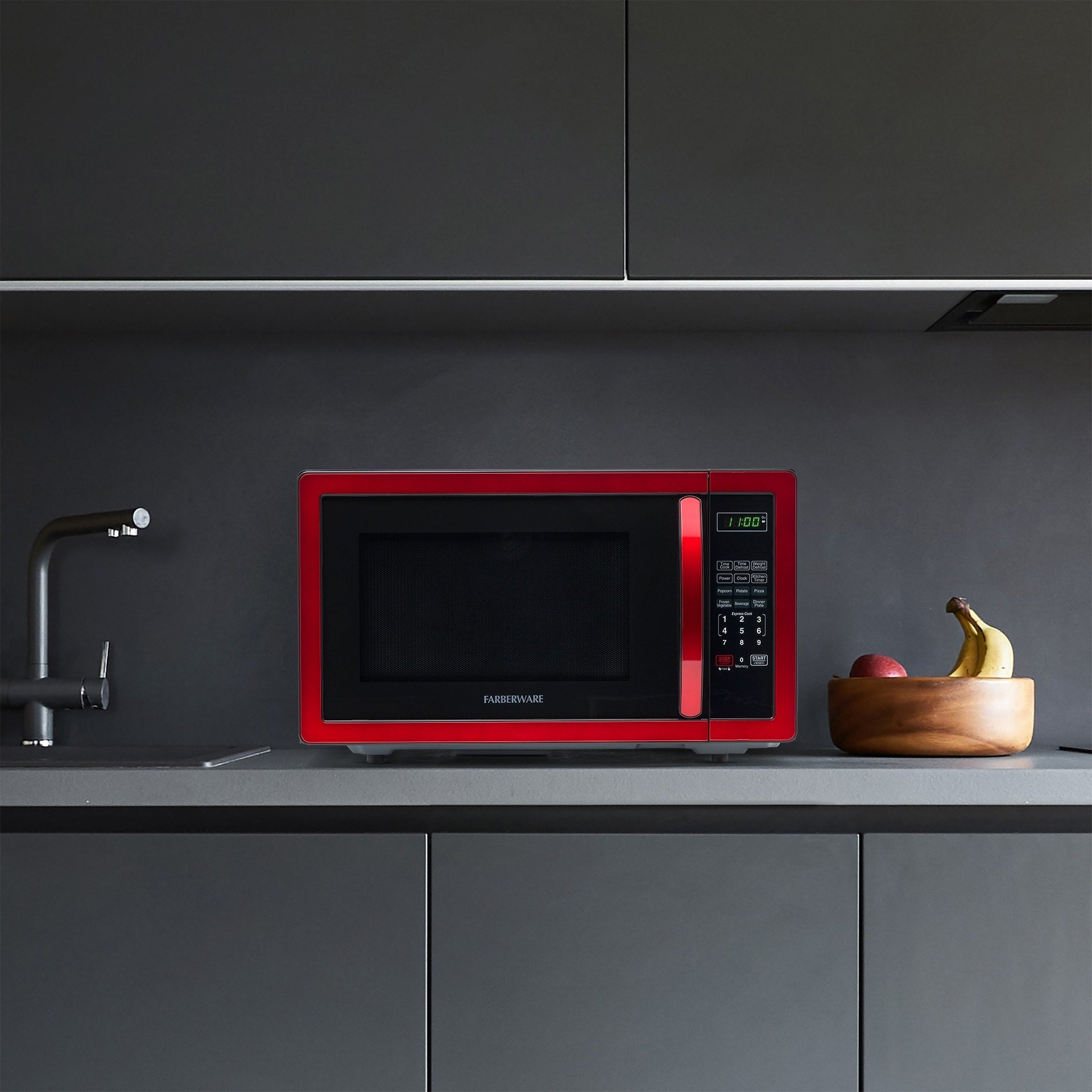 Farberware Classic Mikrowellenofen, 1,1 Kubikfuß, 1000 Watt