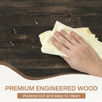 Esstisch im Landhausstil für 6 Personen, 70,8 Zoll (180 cm) rechteckiger Küchentisch aus Holz