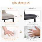 Esszimmerstühle mit Kunstlederbezug, 2er-Set (4er-Pack)