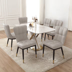 Esszimmerstühle mit Kunstlederbezug, 2er-Set (4er-Pack)