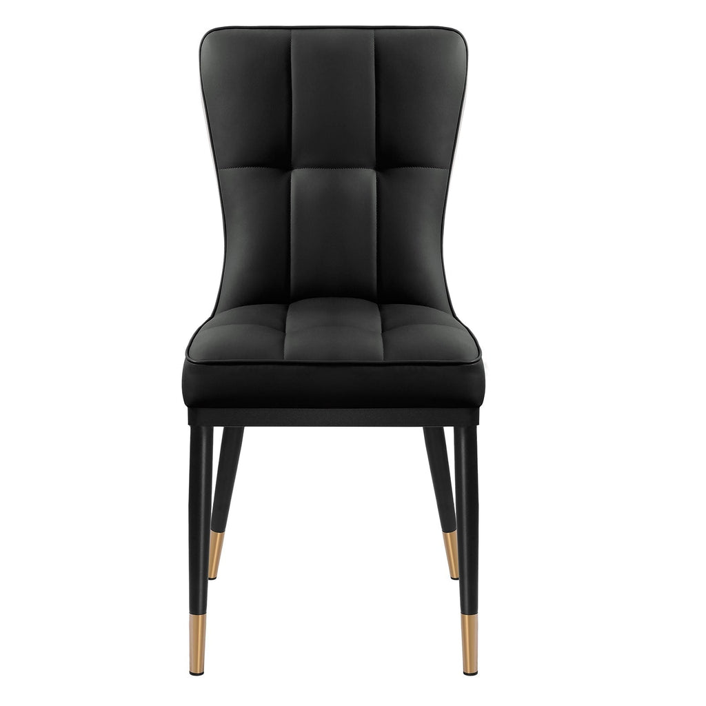 Esszimmerstühle mit Kunstlederbezug, 2er-Set (4er-Pack)