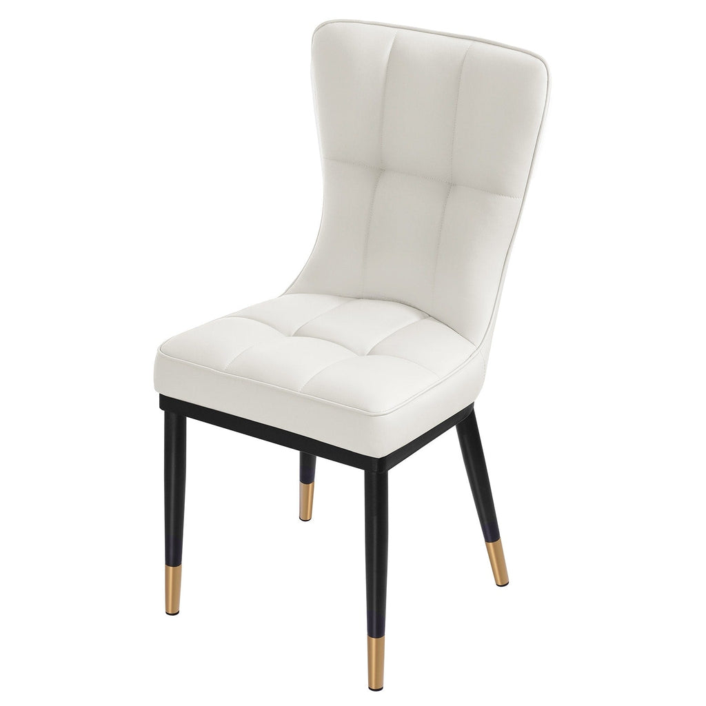 Esszimmerstühle mit Kunstlederbezug, 2er-Set (4er-Pack)