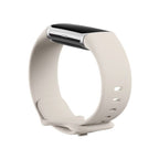 Fitbit Charge 6 Fitness-Tracker in Porzellan/Silber-Aluminium-Optik