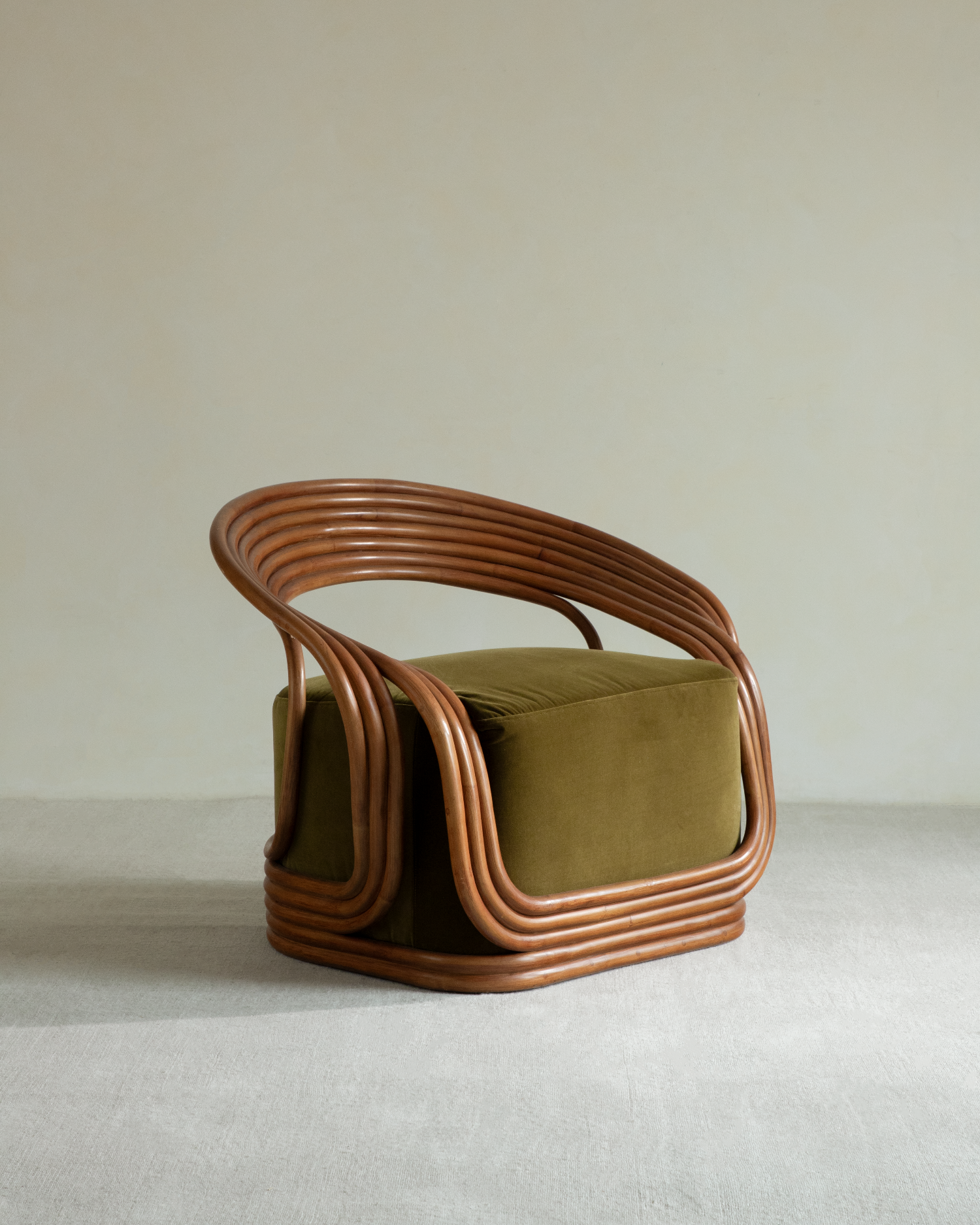 Undina Rattan-Loungesessel