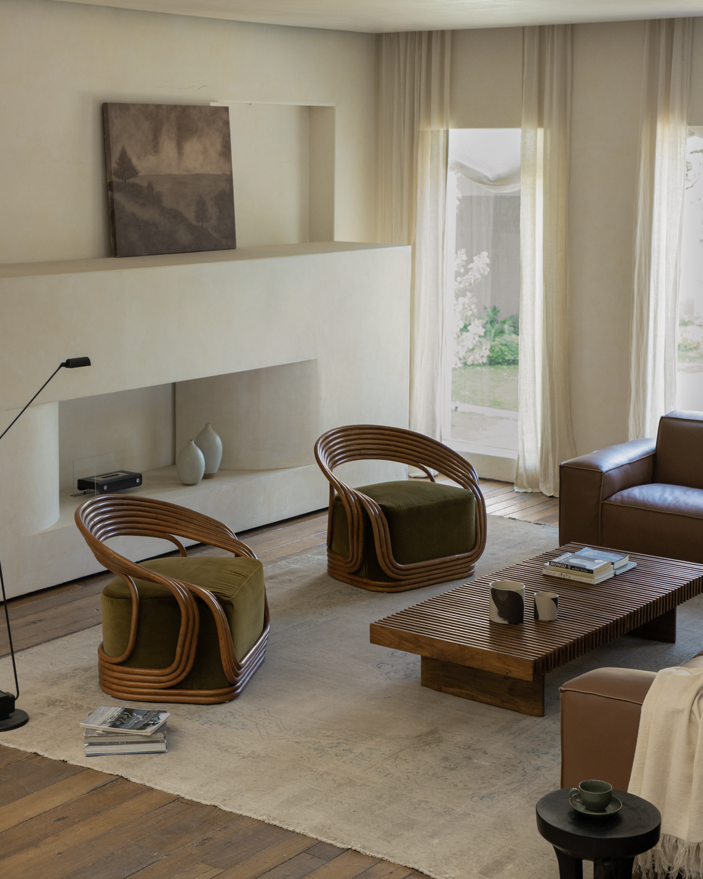 Undina Rattan-Loungesessel