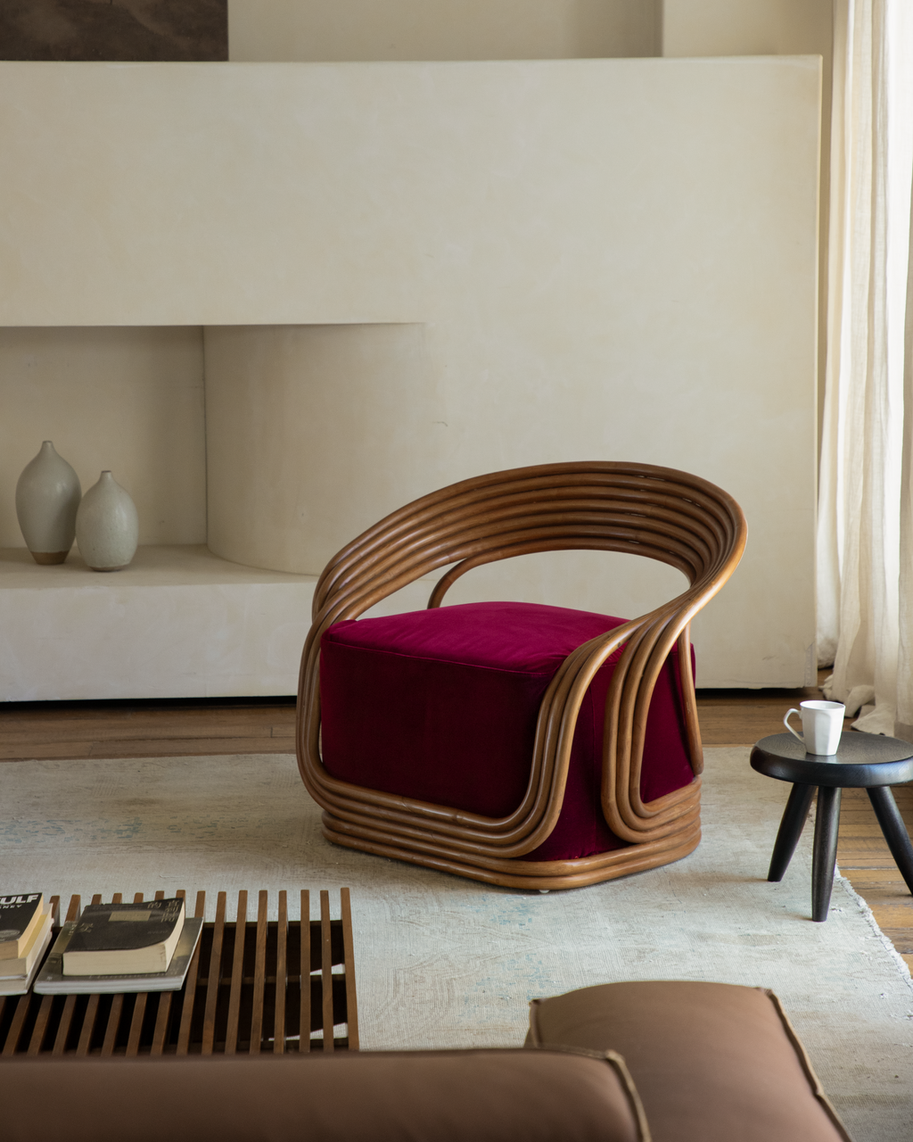 Undina Rattan-Loungesessel