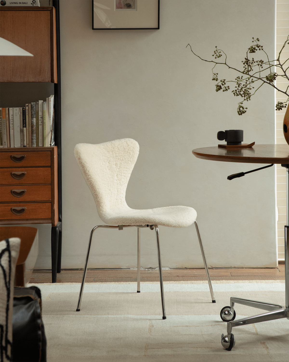 Pietra Shearling Stuhl