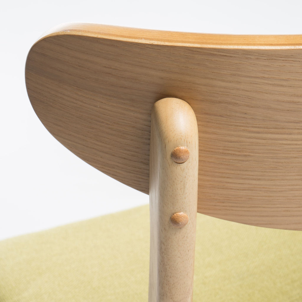 Abrielle Esszimmerstuhl im Mid-Century-Modern-Stil aus gepolstertem Gummibaumholz (2er-Set) von Christopher Knight Home