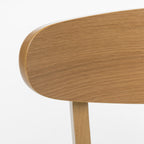 Abrielle Esszimmerstuhl im Mid-Century-Modern-Stil aus gepolstertem Gummibaumholz (2er-Set) von Christopher Knight Home