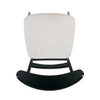 Abrielle Esszimmerstuhl im Mid-Century-Modern-Stil aus gepolstertem Gummibaumholz (2er-Set) von Christopher Knight Home