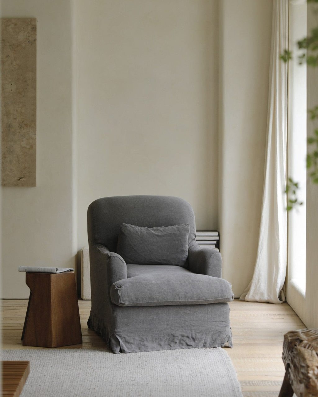 Zone Slipcover Sessel
