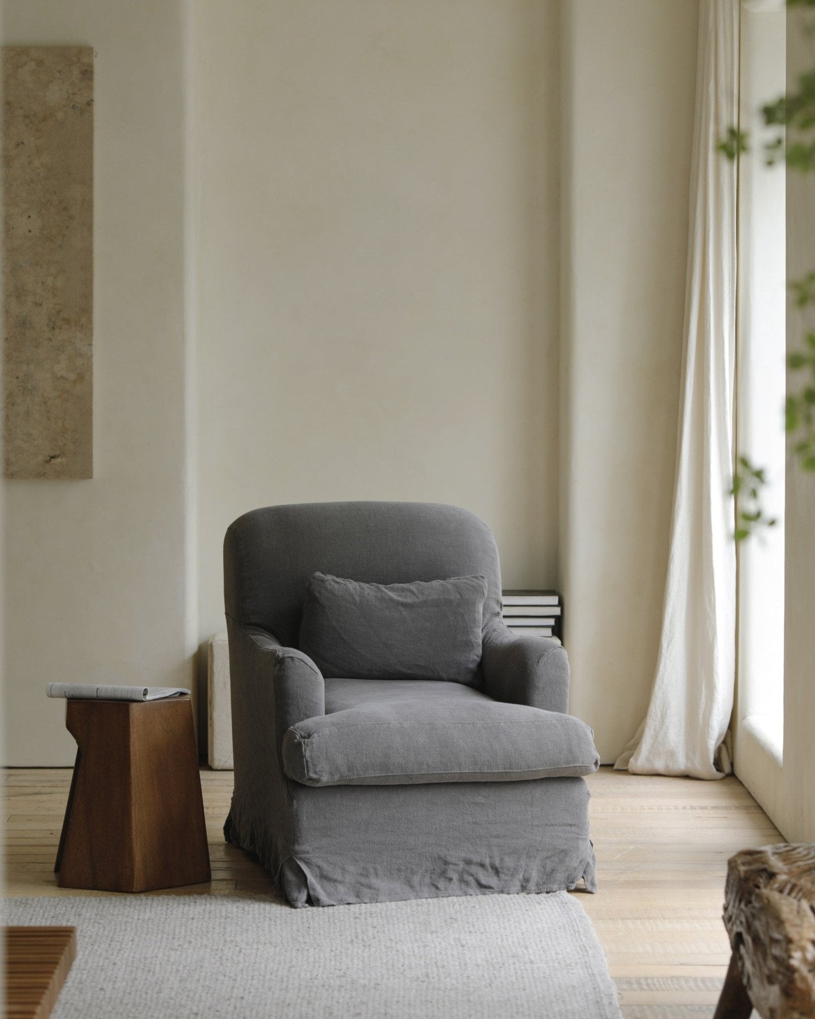 Zone Slipcover Armchair