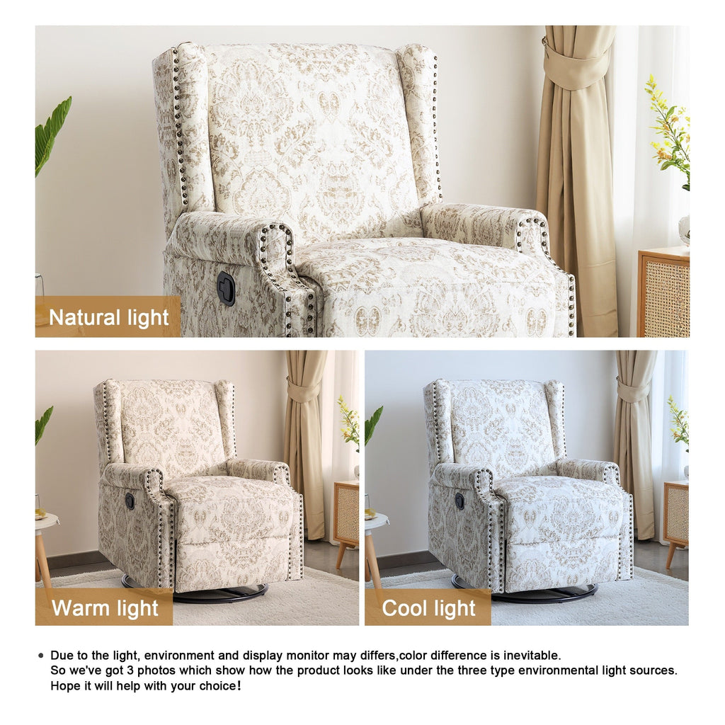 2er-Set 2er-Set Drehsessel mit manueller Rückenlehnenverstellung und 29 Zoll Breite