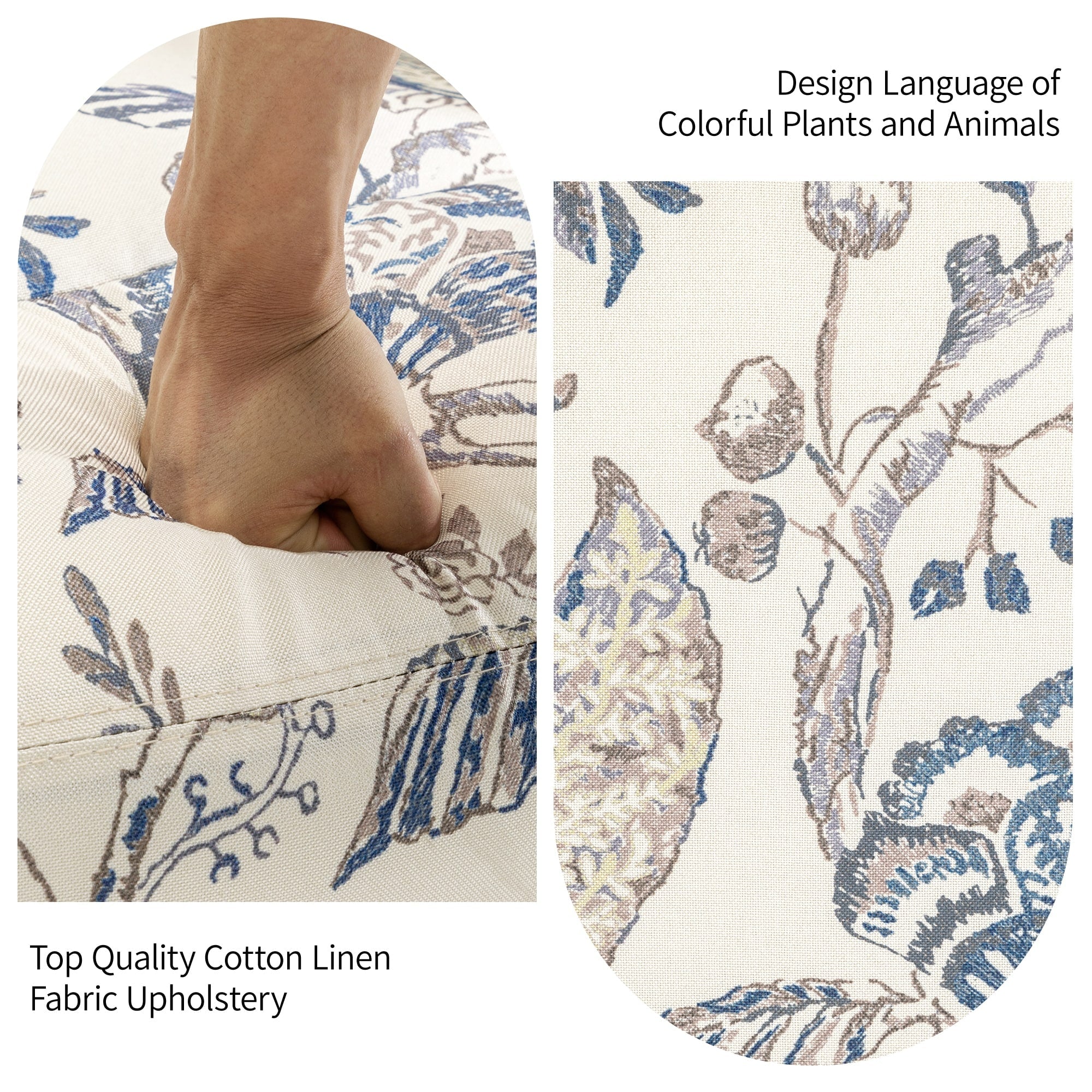 2er-Set 2er-Set Drehsessel mit manueller Rückenlehnenverstellung und 29 Zoll Breite