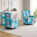 2er-Set 2er-Set Drehsessel mit manueller Rückenlehnenverstellung und 29 Zoll Breite